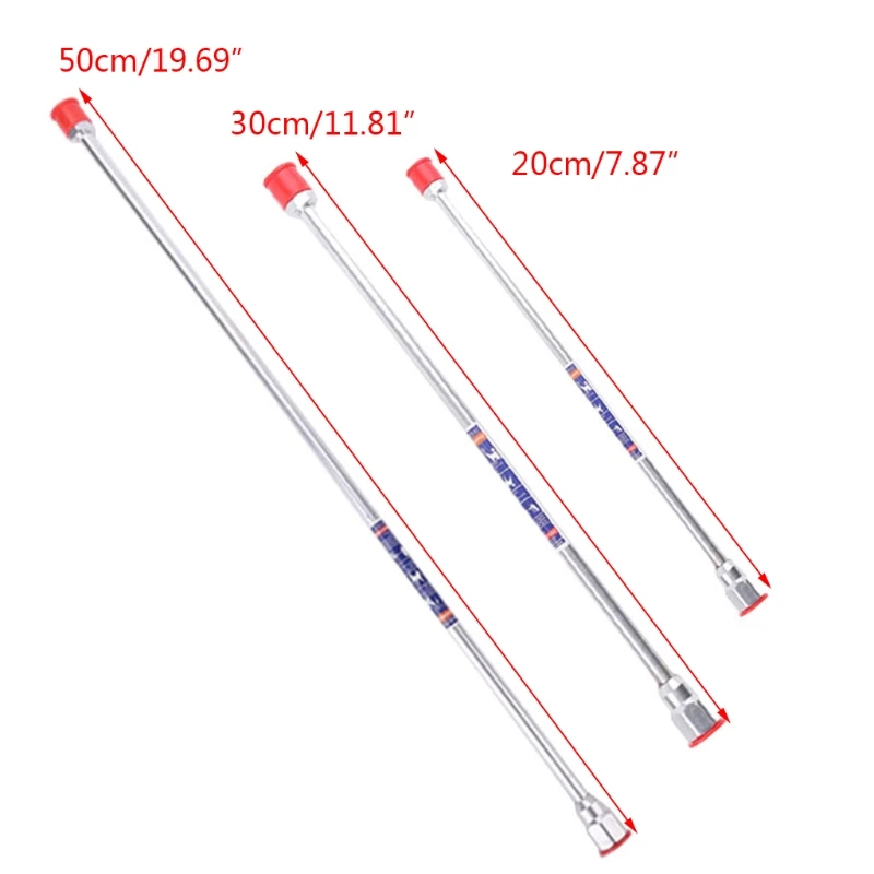 Airless High Pressure Extension Rod Metal Material Available for You to Choose 20/30/50cm Spray Guide Accessory Tool