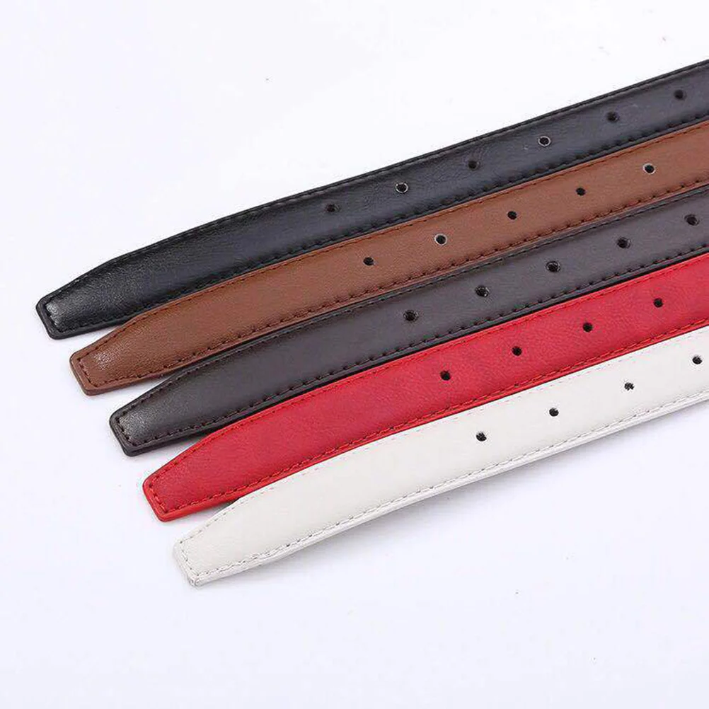 

White Women Belt Adjustable Length Pin Buckle Minimalist Style for Jeans Pants Casual Wear Ladies Belts for Women Daily