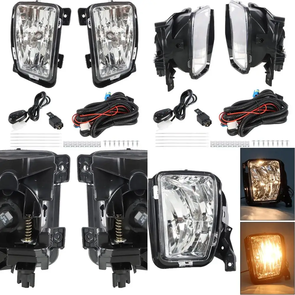 

Комплект противотуманных фар Ram 1500 2013-2018 с рамкой бампера, проводкой, переключателем, лампочками для стороны пассажира и водителя