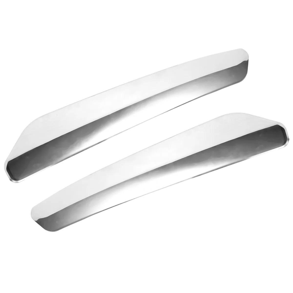 후면 범퍼 스트립 커버 트림 크롬 장식, 시트로엥 C5 2009 2010 2011 2012, 1 쌍