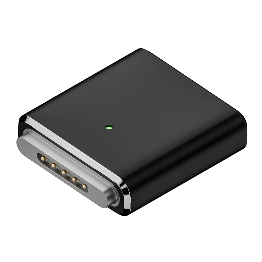 

Адаптер USB-C к магниту 3, 100 Вт со светодиодным индикатором, адаптер для зарядки PD3.1 USB C к магниту 3 для MacBook Pro/Air 2021-2023