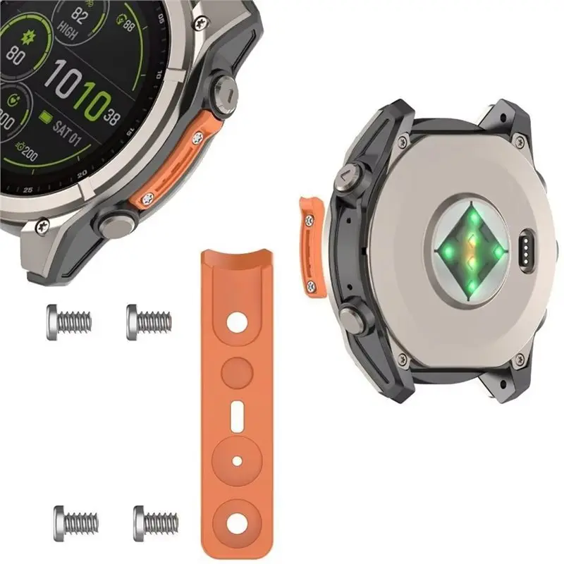 Anti-Drop Protective Side Frame Shockproof Bumper Frame For Garmin Fenix 8 For Quatix 8 For Tactix 8 47Mm Protector