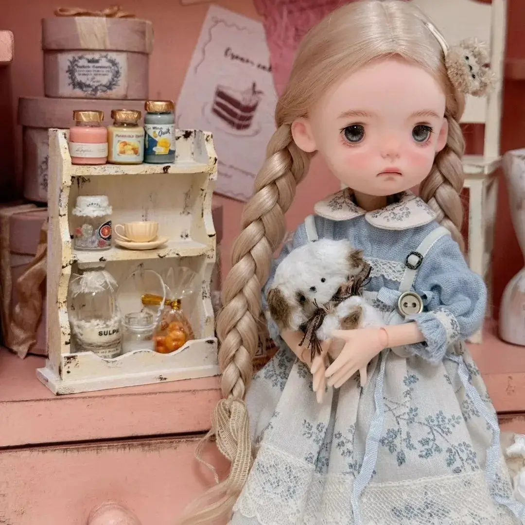 Nouveau BJD poupée 1/6 petite P jolie fille haute qualité résine jouet cadeau d'anniversaire bébé poupées en offres articulées