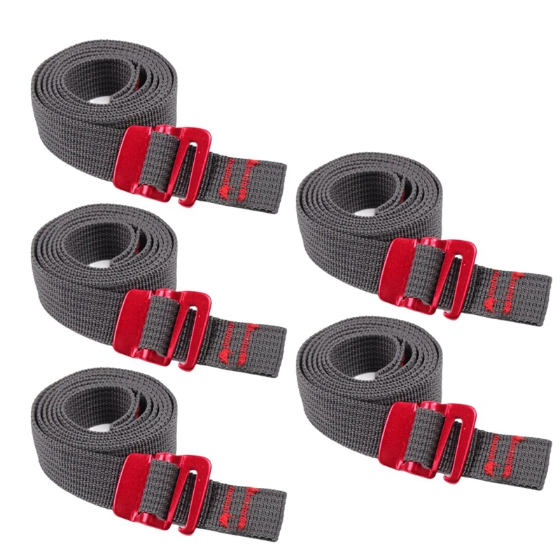 TOP Outdoor Quick Release Straps Tent Tie Rope Roof Tie Straps Tension Straps Backpack Tie Straps