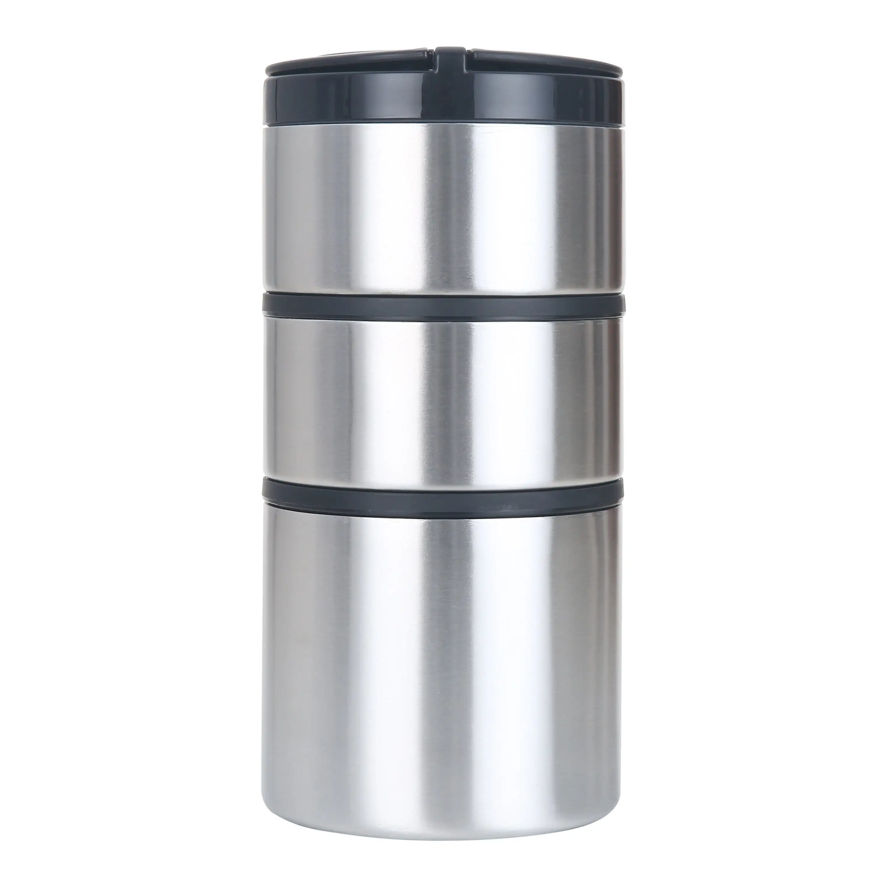 

Stacking Food Jar, Stainless Steel, 41 oz