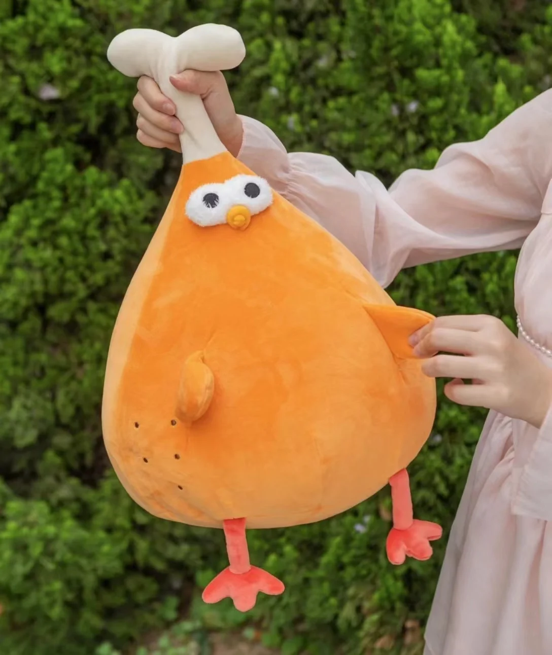 

35 см мультфильм аниме куриная ножка куриная мягкая плюшевая игрушка милая куриная ножка куриная кукла детский подарок на день рождения успокаивающие куклы