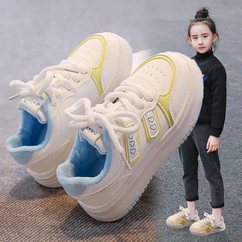 

New Autumn Winter Simple and Comfortable Girls Running Shoes 2025 Fashion Kids Causal Non-slip Versatile Children Sports Shoes