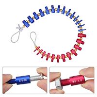 26Pcs Identifier Gauge Measuring Tool Checking Nut and Bolt Thread Checker