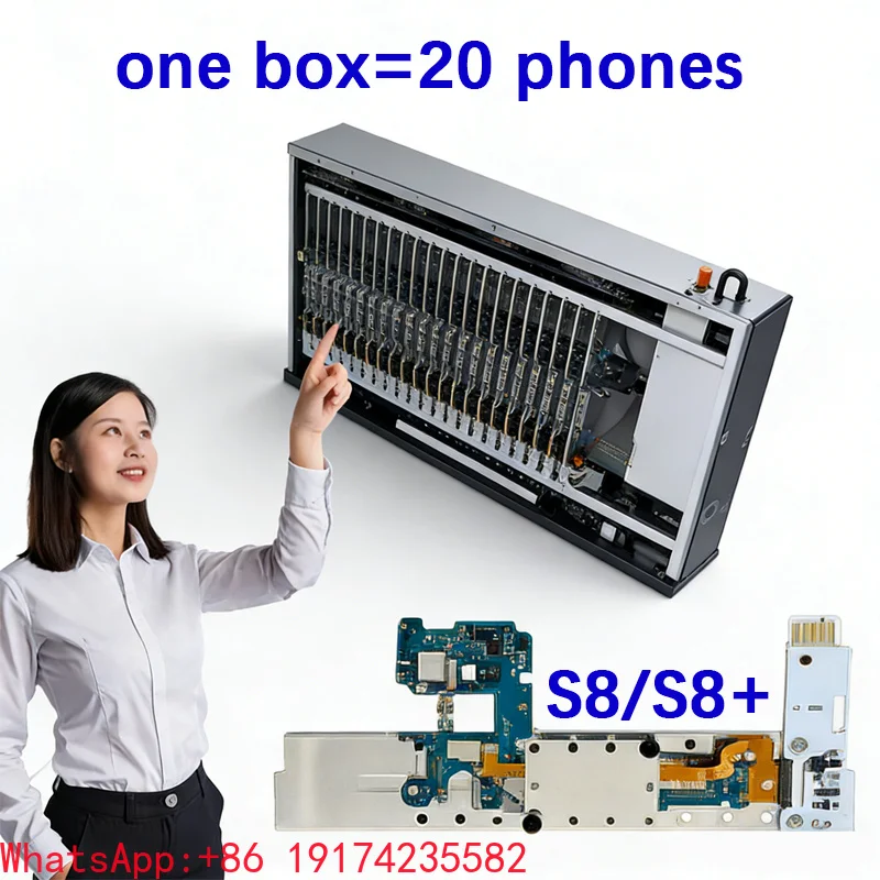 Android Box Phone Farming Click Smartphone Group Control Equipment System Mobile Phone Motherboard for Samsung