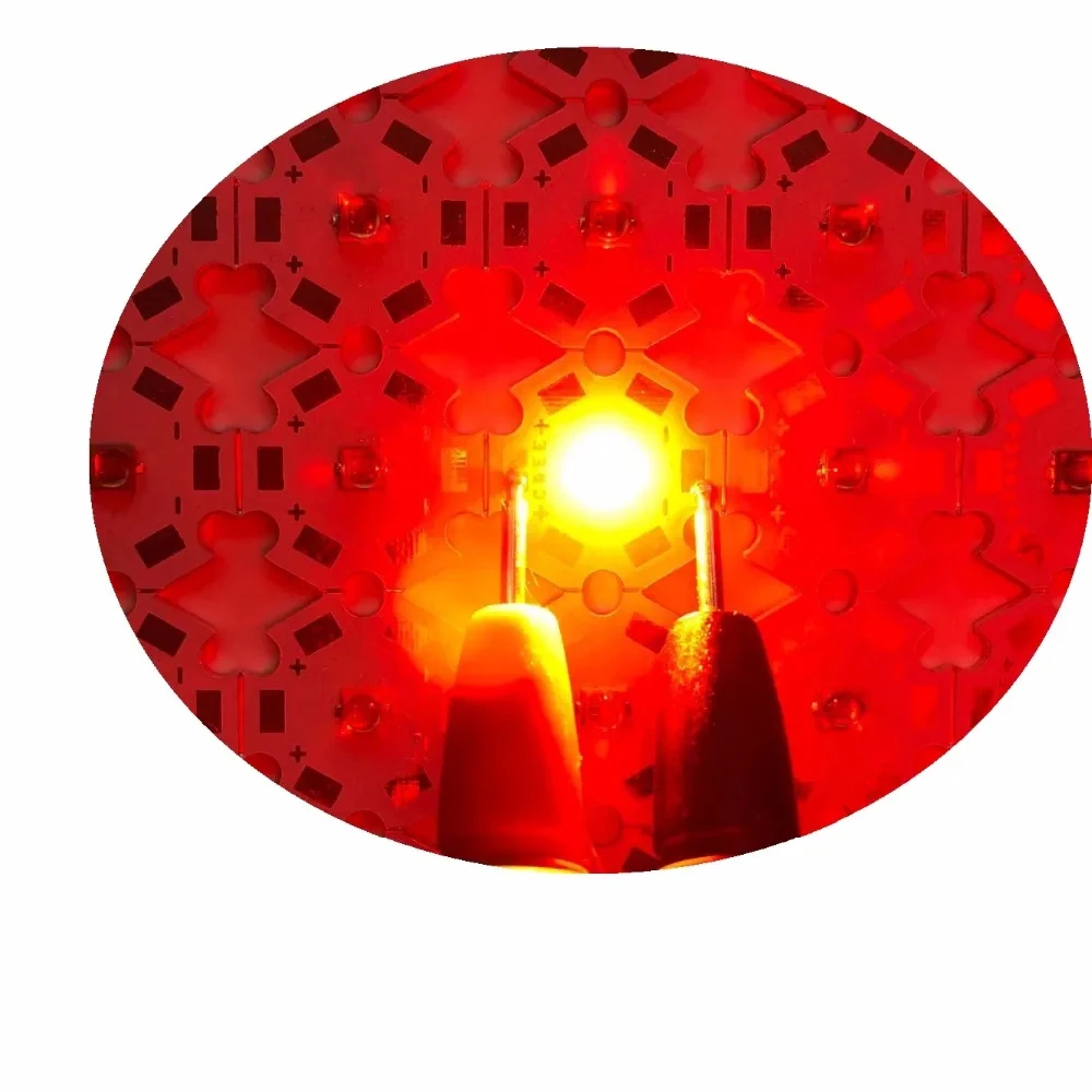 10PCS/lot 1W 3W 3535 SMD High Power Red 620nm LED diode Chip light emitter red 620NM to 625NM instead of  XPE XP-E led