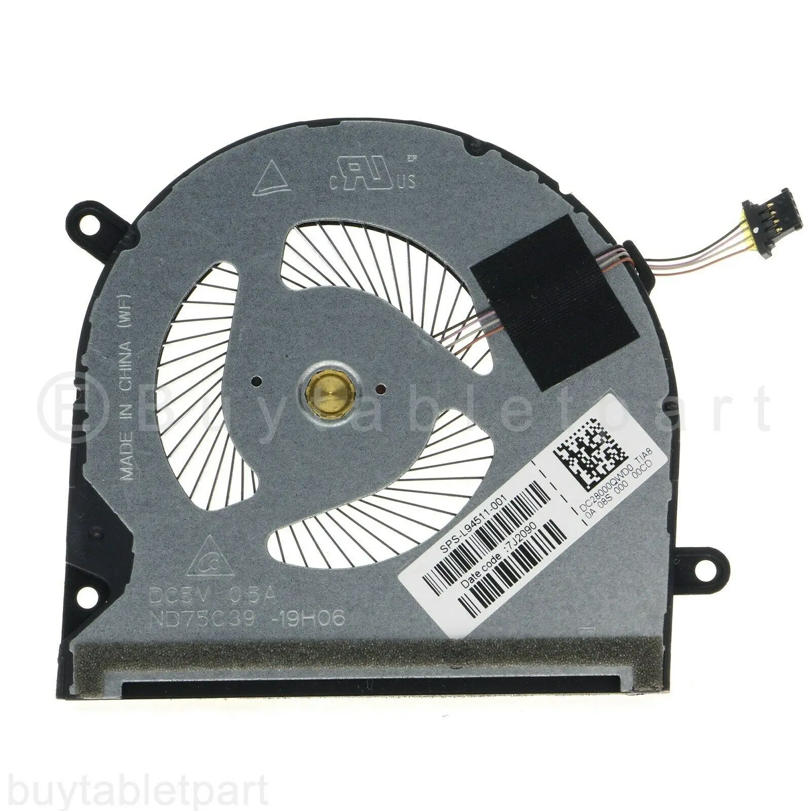 

NEW CPU Cooling Fan For HP ENVY x360 13-AY 13Z-AY 13-BD 13M-BD0023DX L94511-001