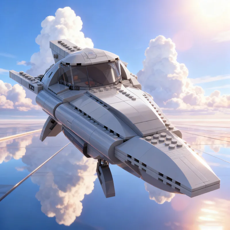 

390pcs MOC Diplomatic Yacht Star Battle Model Building Blocks Construction Christmas Gifts Toys Idea Education Brick Birthday