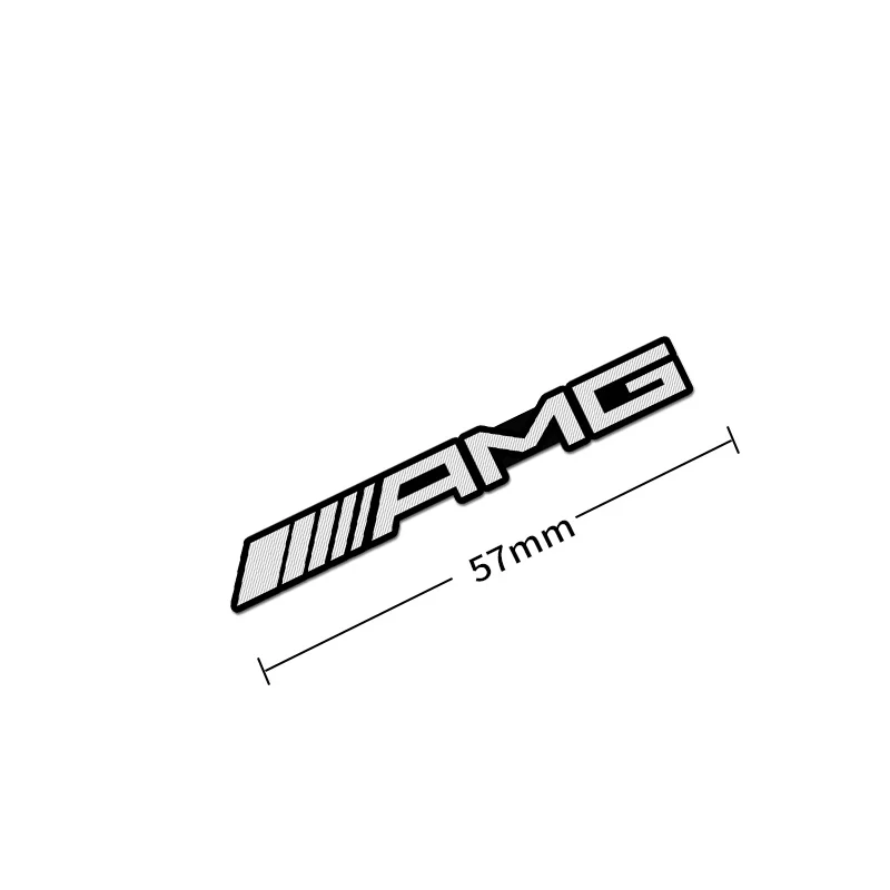 자동차 오디오 장식 3D 알루미늄 배지 엠블럼 스티커, 메르세데스 벤츠 AMG W212 W204 W211W168 W213 W205 W210 W108 W124, 4 개