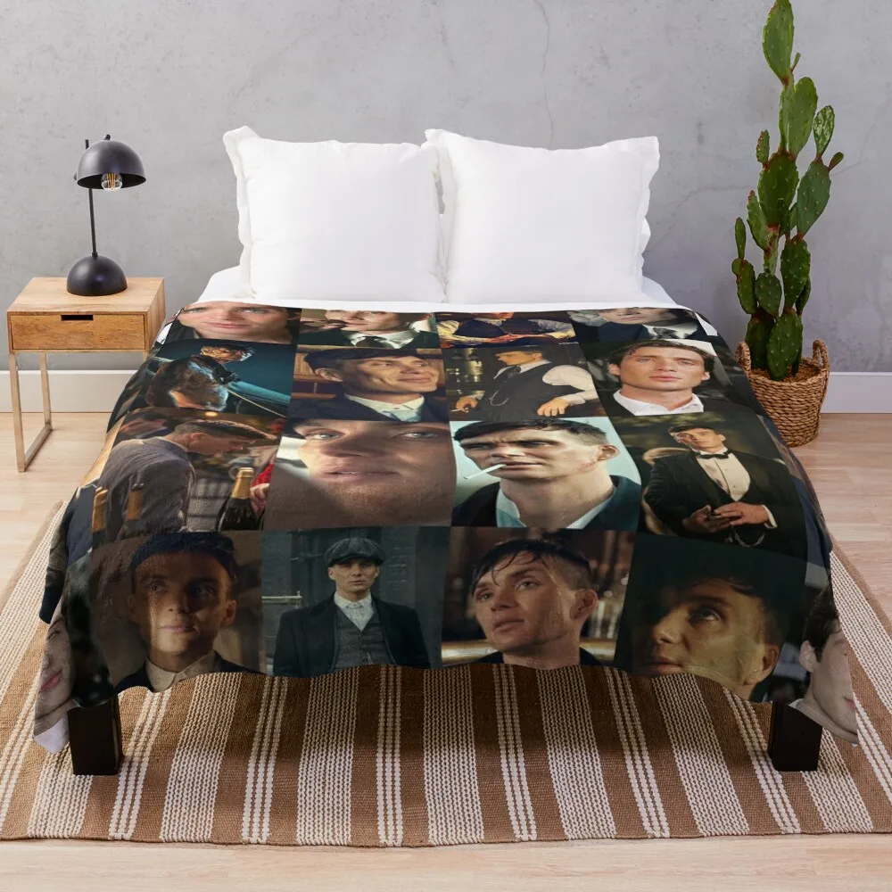 Cillian Murphy Throw Blanket Flannels decorative Soft Big Multi-Purpose Blankets