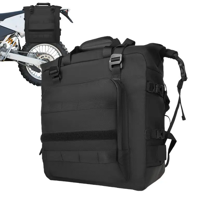 

Saddle Bags Motorcycles Luggage Bag 30L Large Capacity Motorcycle Saddlebag Waterproof Storage Panniers For Women Men Adults