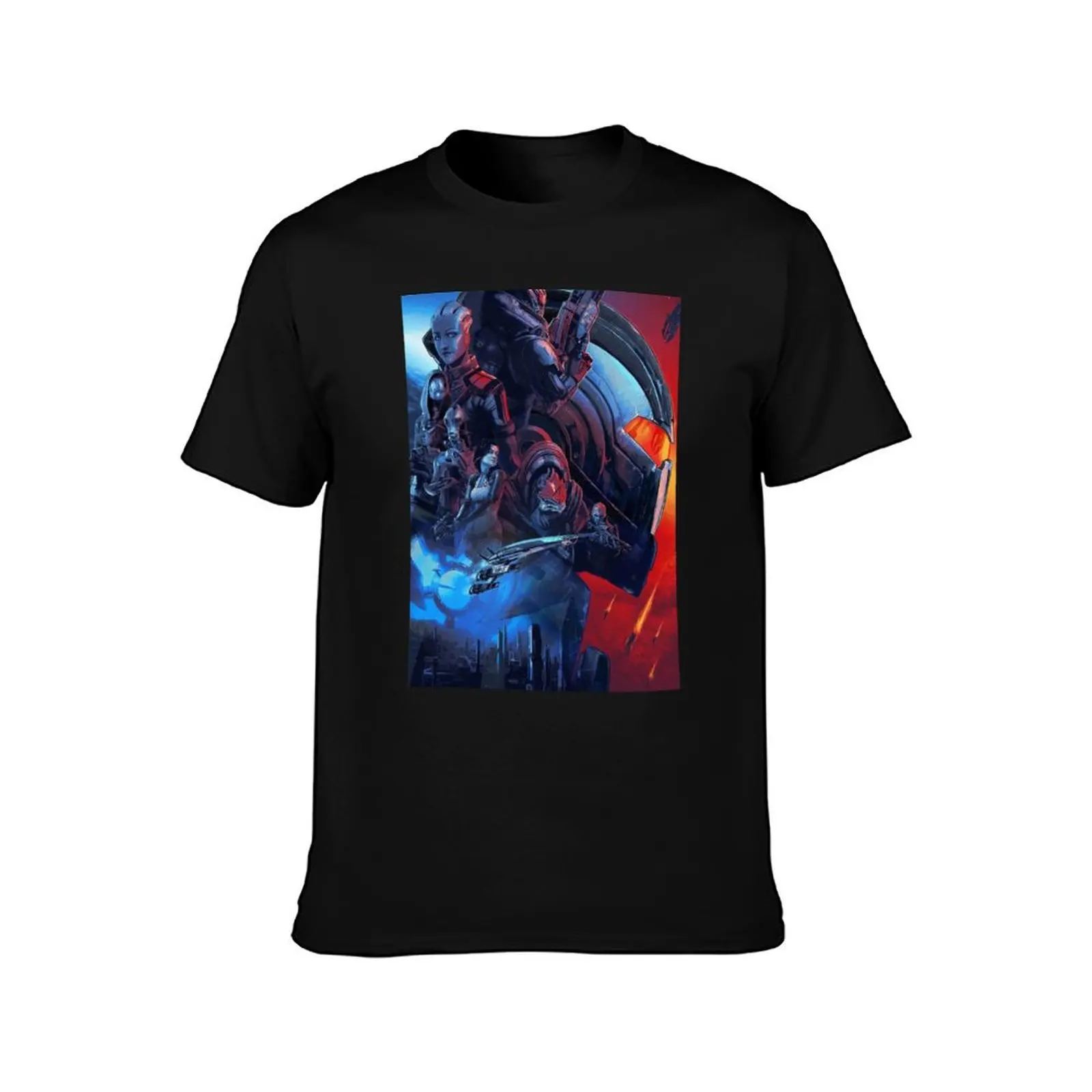 Mass Effect T-Shirt Water Resistant Casual T-Shirt