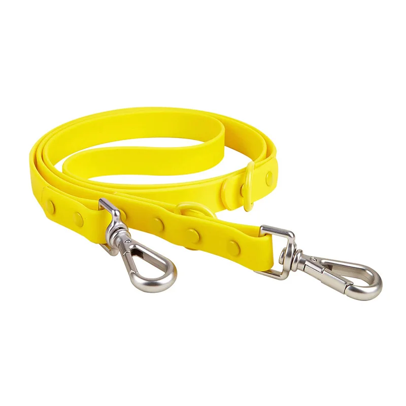 2mCandy Color PVC Waterproof Dog Leash Traction Lead Rope Outdoor Medium Pet Leashes