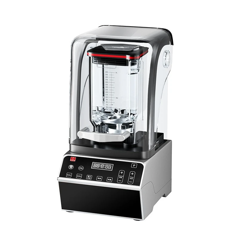 Smoothie machine, commercial fully automatic sound insulation milkshake machine, crushed ice milk cap equipment