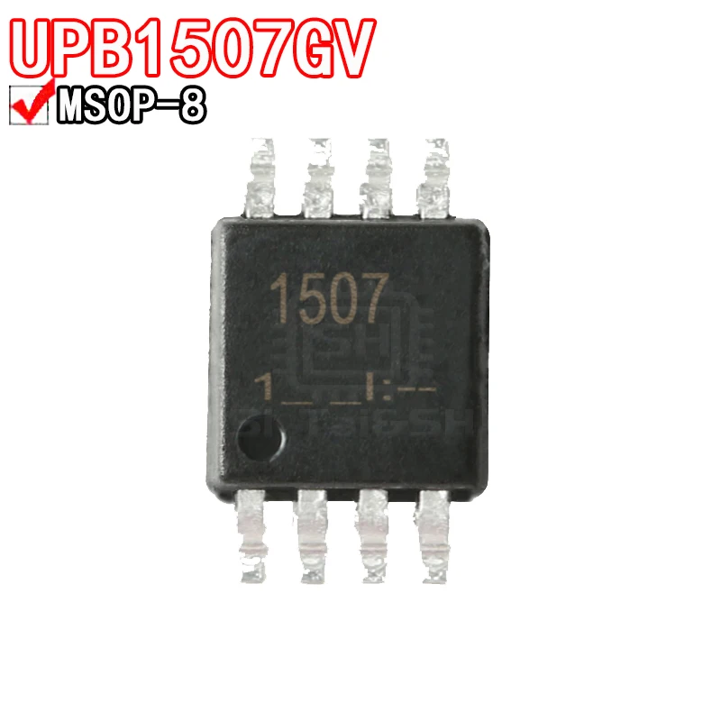 

Si Tai&SH 5PCS UPB1507GV UPB1507 Silk screen 1507 Data system