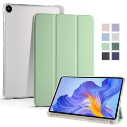 For Honor Pad X8 Case With Pencil Holder Trifold PU Leather Soft Back Stand Tablet Funda For Honor Pad X9 Honor Pad X 8 X8 Case