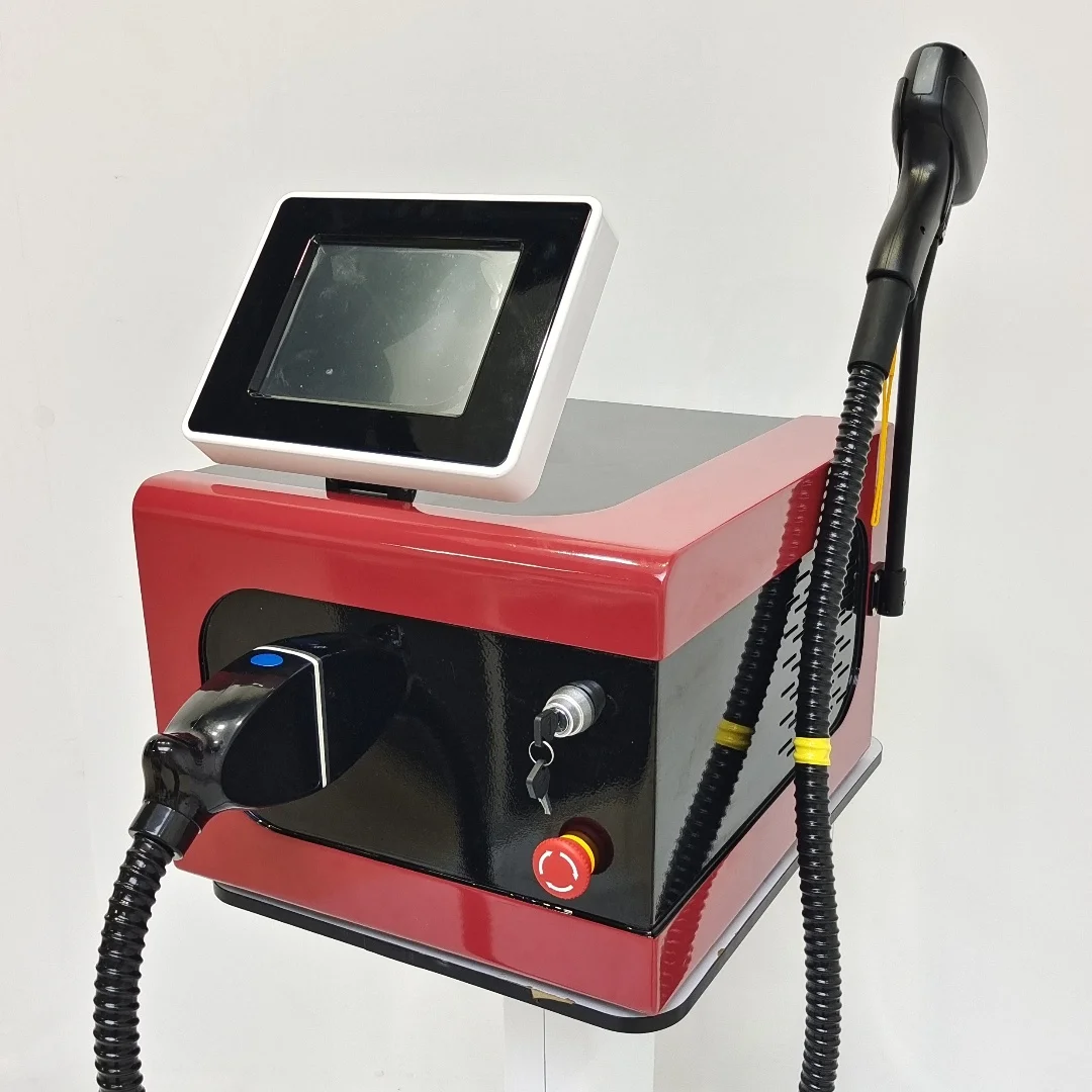 

2025 Профессиональный диодный лазер для удаления волос на теле Портативный 4 длины волны 755 808 940 1064 нм постоянный безболезненный уход за телом