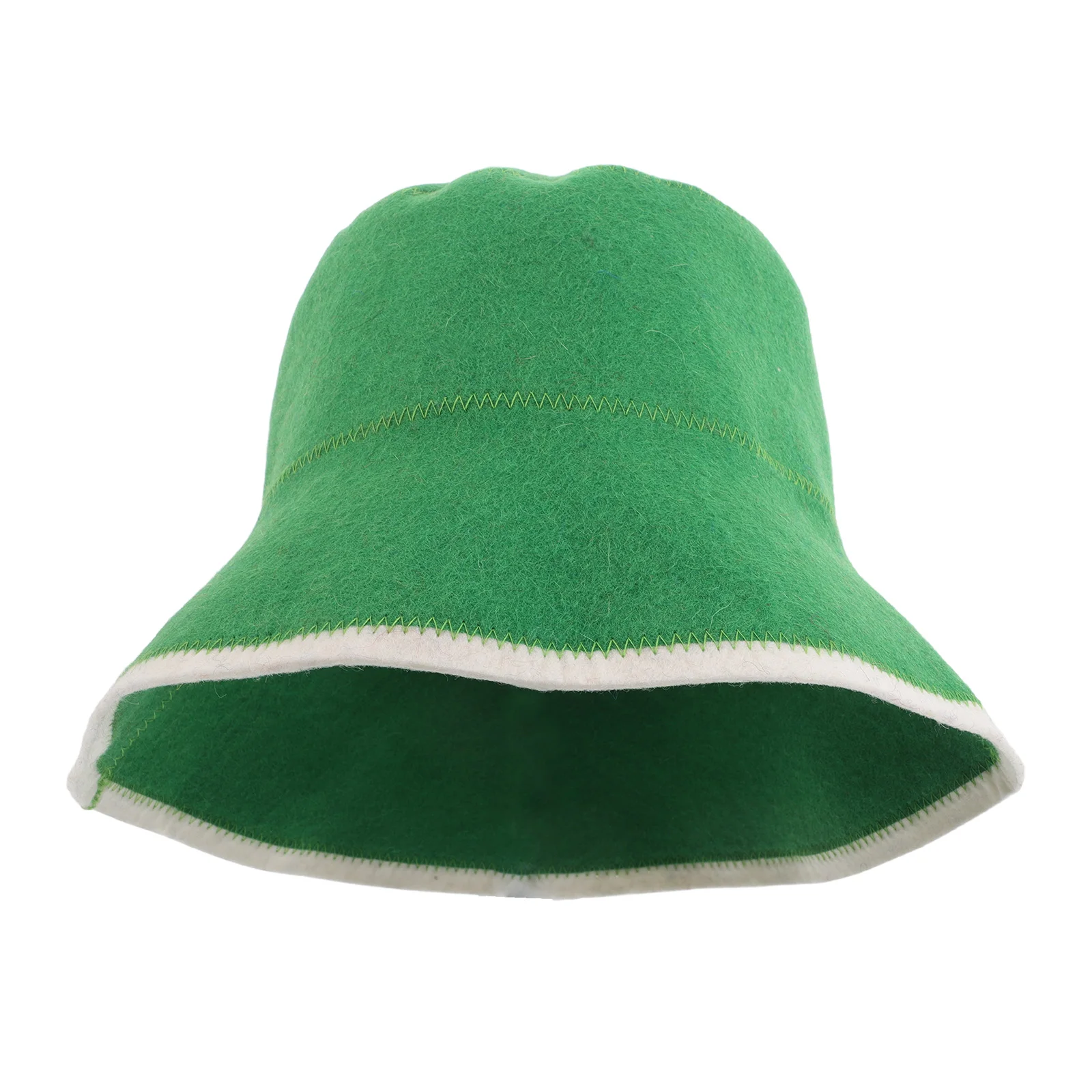 

Wool Sauna Hat Absorbent Thickened Cap for Steam Room Spa Hair Drying Breathable Comfortable Sauna Accessories Reusable