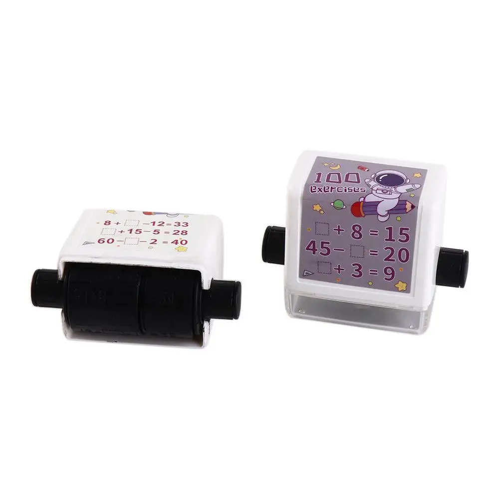 Matemática Calculando Ferramenta para Fazer Aritmética, Rolling Stamp, Blank e Scroll, Math Suprimentos