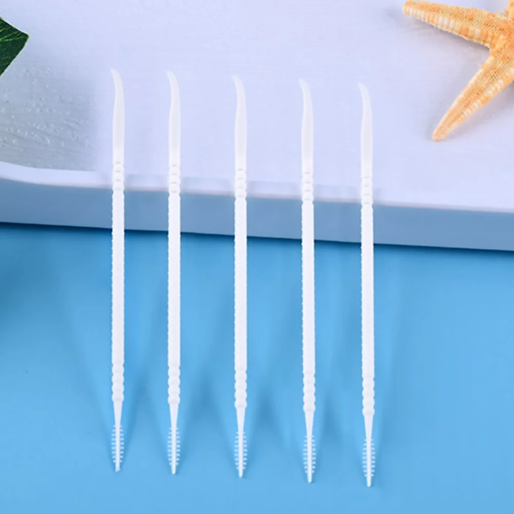 300 Pcs Toothpick Interdental Clean Brush Toothpicks Detergent Oral Polypropylene Teeth Cleaning Supplies Cleaners