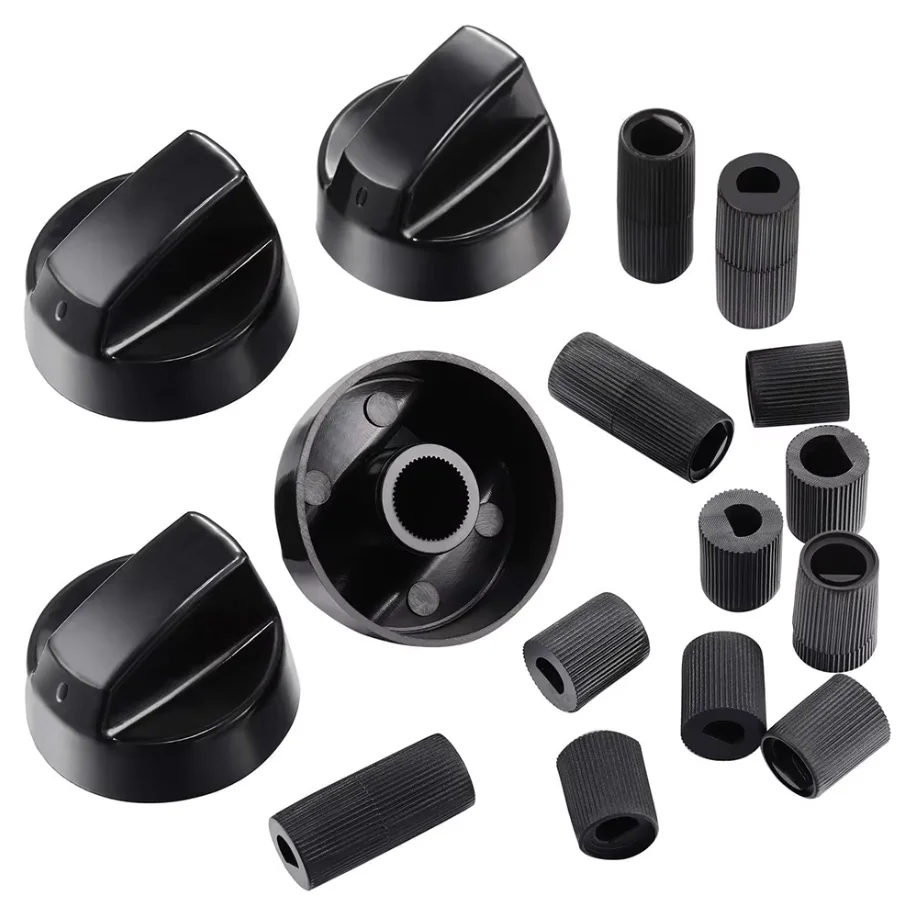 Control Knobs With Adapters Versatile Control Knobs Set Knobs & 12 PCS Adapters For Stoves & Ovens Control Knob