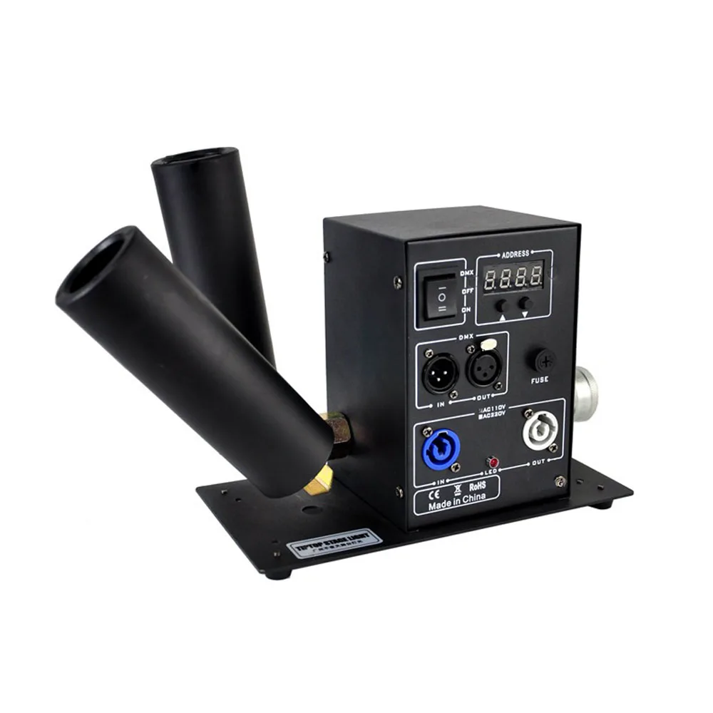 DMX512 Co2 Jet Fog Machine for Events - close-up view