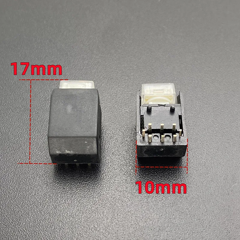 PS004 Self-locking switch Button 8-pin power panel on the console touch touch button switch