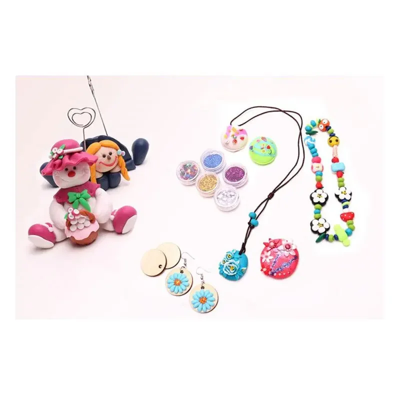 Arcilla polimérica de 24/32/50 colores para niños, juego de herramientas de barro para horno, Juguetes Diy, 15g de cada Color