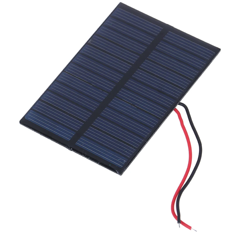 Hot Solar Panel 6V Epoxy Solar Panel  Mini Solar System DIY For Battery Cell Phone Chargers Portable 0.6W Solar Cell