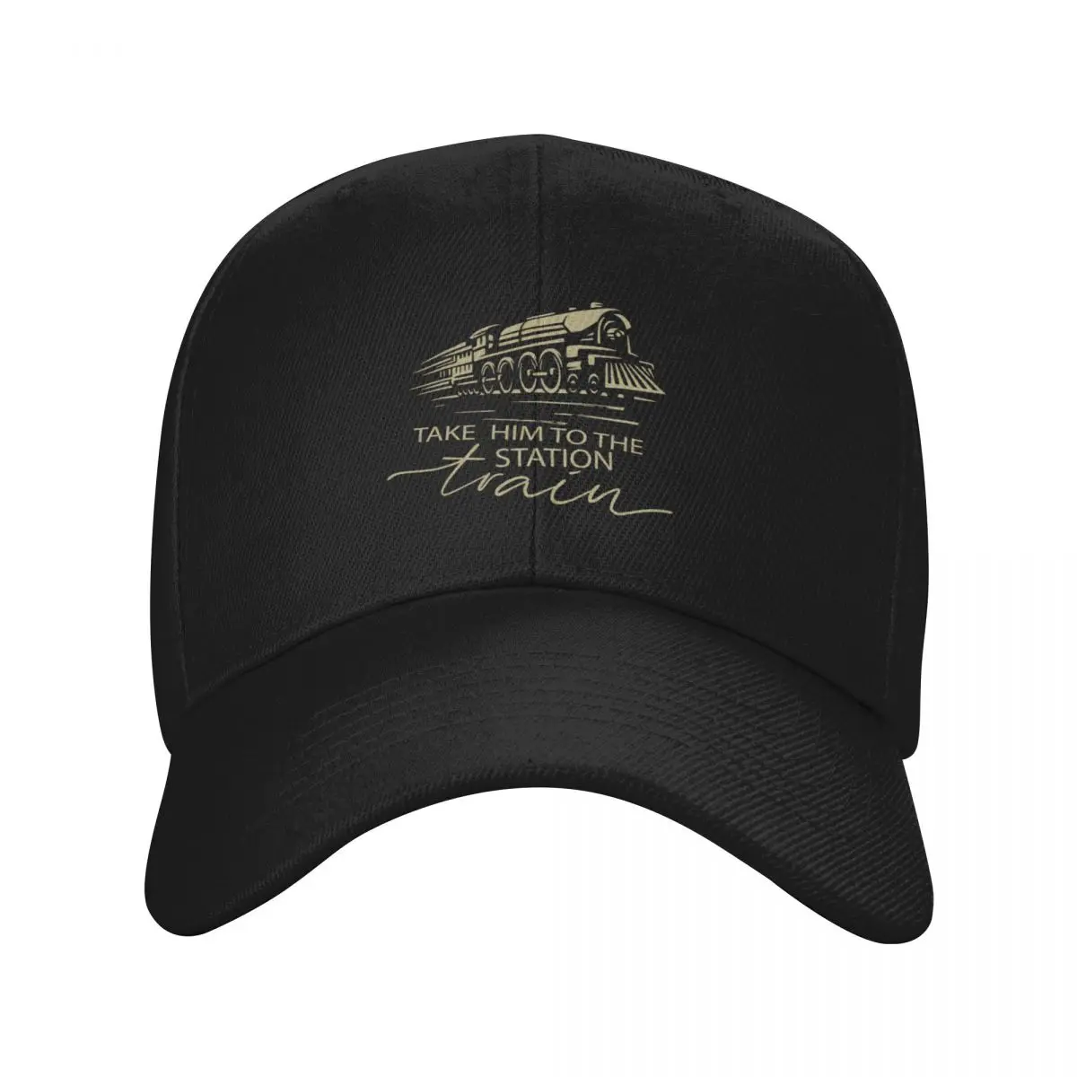 Take Em of the train station yellowstone Baseball Cap Hood birthday Hat Baseball Cap Caps For Men Women's