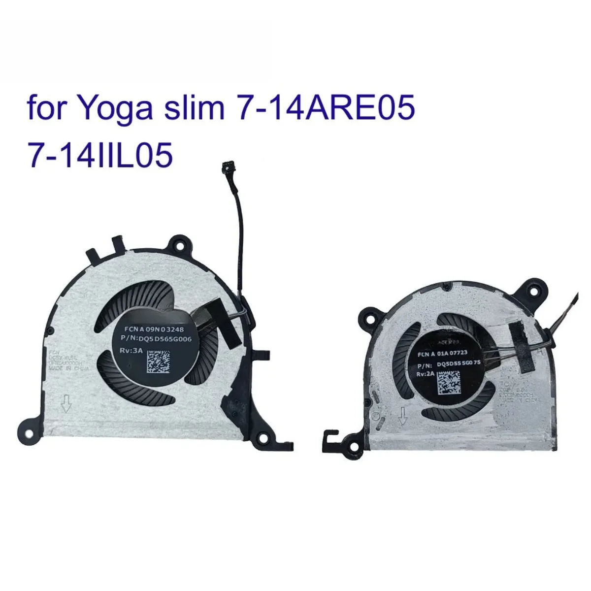 جديد مروحة تبريد الكمبيوتر المحمول لينوفو اليوغا سليم 7-14ARE05 7-14IIL05 برودة مروحة مشعاع DQ5D565G006 DQ5D565G075