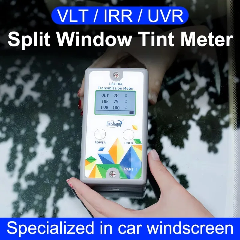 Pro Grade Window Tint Meter LS110A Window Tint Tools Transmission Meter for Auto Windshield Film