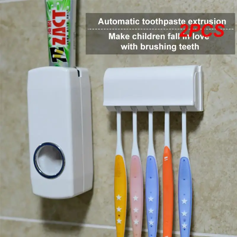 

2PCS Durable Toothpaste Color Box Shelving Brighten Up Your Space Approximately 170g Toothbrush Box