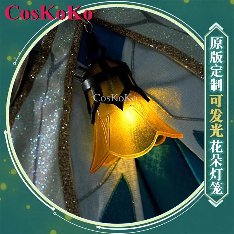 CosKoKo disfraz de juego de Cosplay de luciérnaga, Honkai: Star Rail, uniforme dulce y elegante, vestido encantador, ropa de juego de rol para fiesta de Halloween, S-XXL