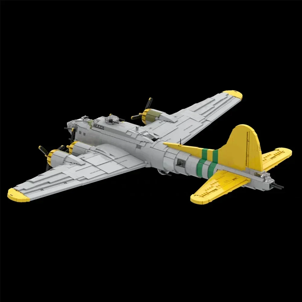 MOC Aviation Transport Plane Airplanes Model Boeings B-17 Flying Fortress Building Block Set DIY Toys for Adults Birthday Gift