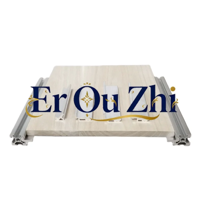 European Standard Aluminum Profile Rack Groove Flush, Laminate Bracket, Frame Fixed Plate Bracket 202030304040