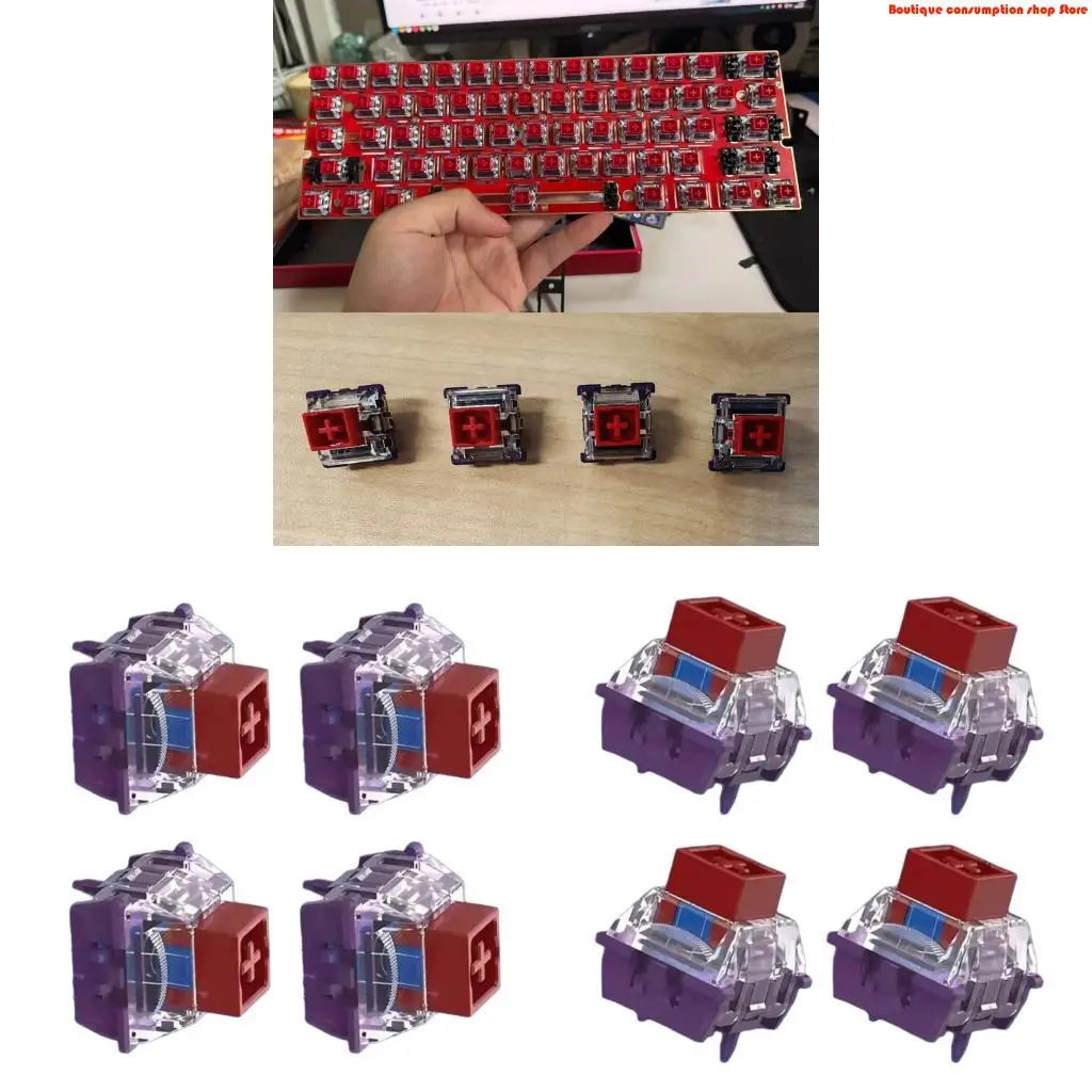 L9NA 4pcs Switches Linear Switches Switches For Programmers