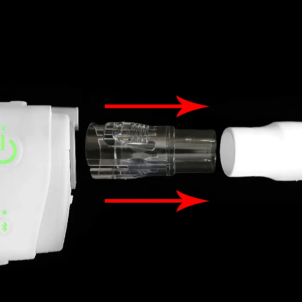 1-10 قطعة موصل خرطوم CPAP لأنبوب ResMed AirMini إلى ملحقات أقنعة الأنف الهوائية متعددة العلامات التجارية المتوافقة مع آلات CPAP #5