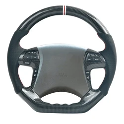 Customized Carbon Fiber Heated Steering Wheel For Toyota Camry Highlander Hilux vigo