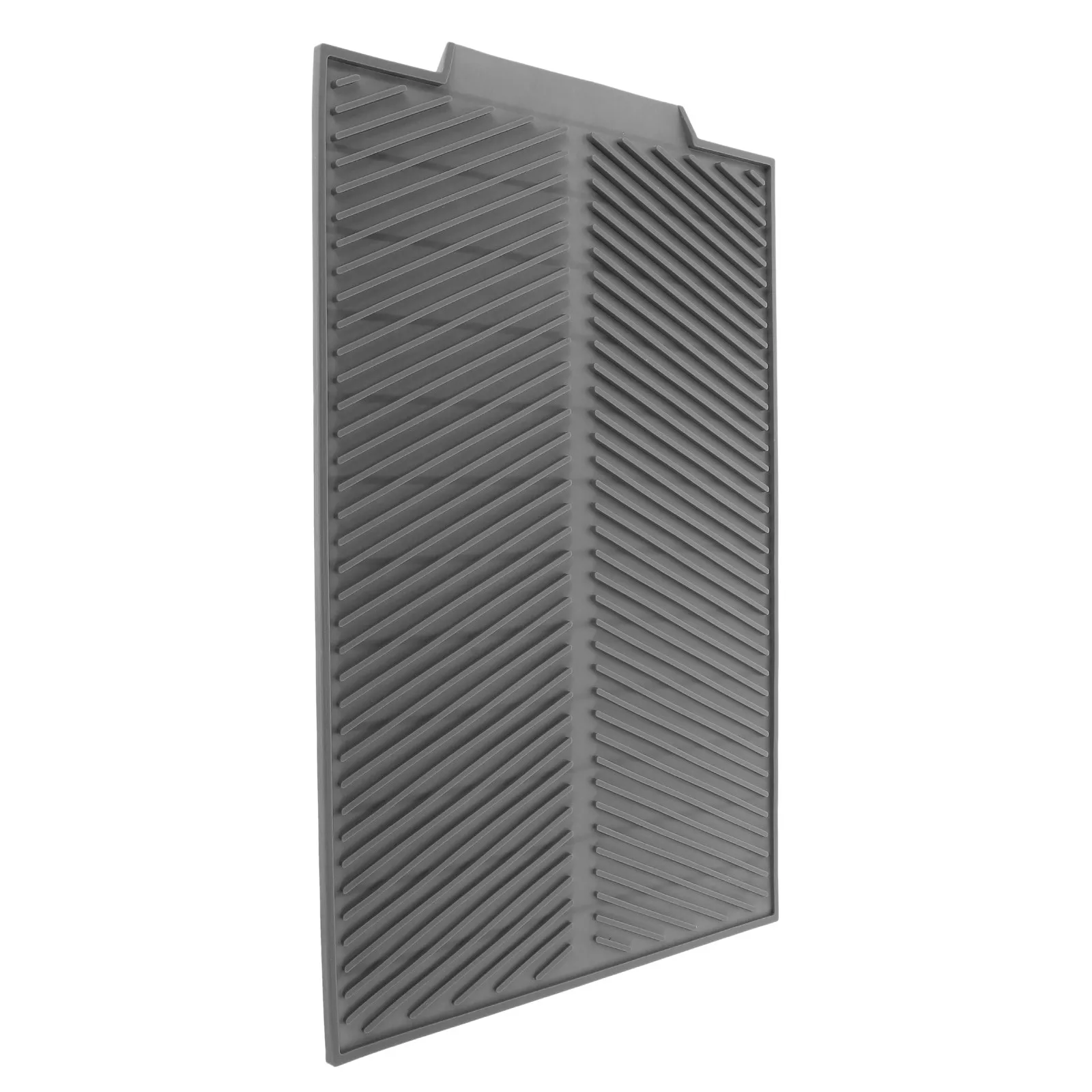Silicone Protector Non-Slip Kitchen Sink Mat Drain Pad For Dishware Glassware With Compact Storage Design Sink Mat For