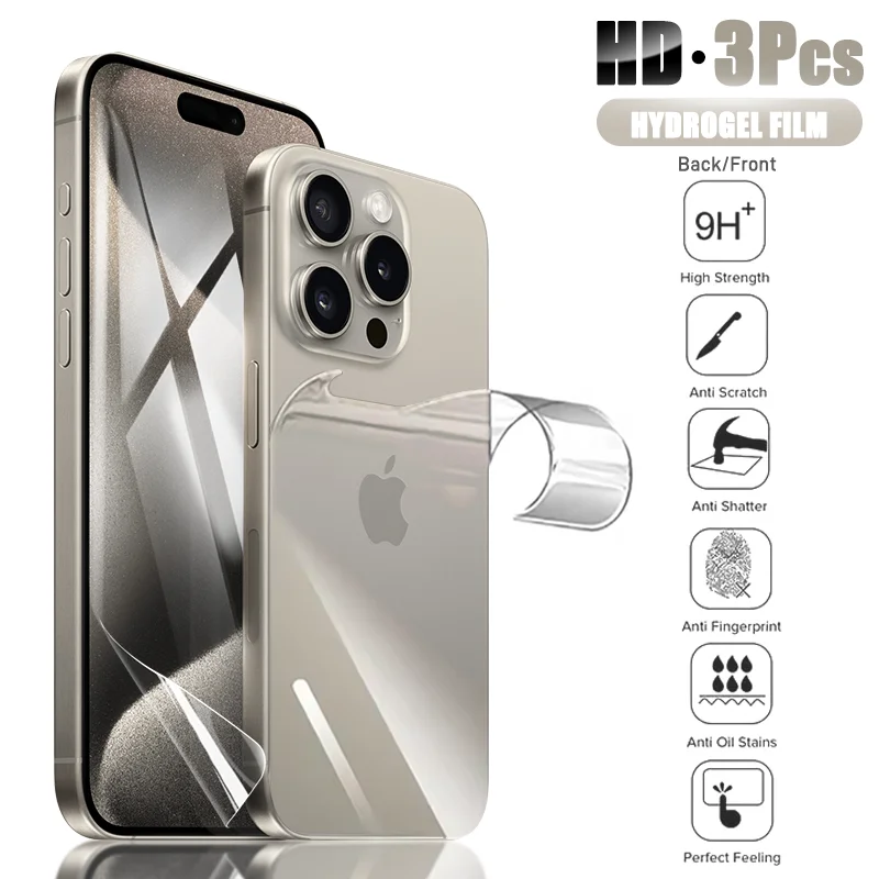 3Pcs Hydrogel Film … - image