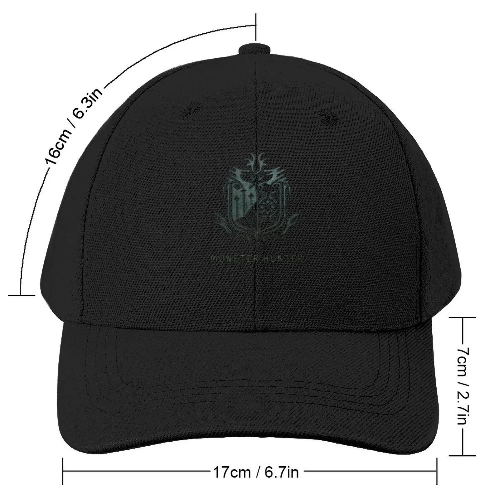 Hunter world green logo Baseball Cap Sunscreen Wild Ball Hat Rugby Golf Cap Trucker Hats For Men Women's