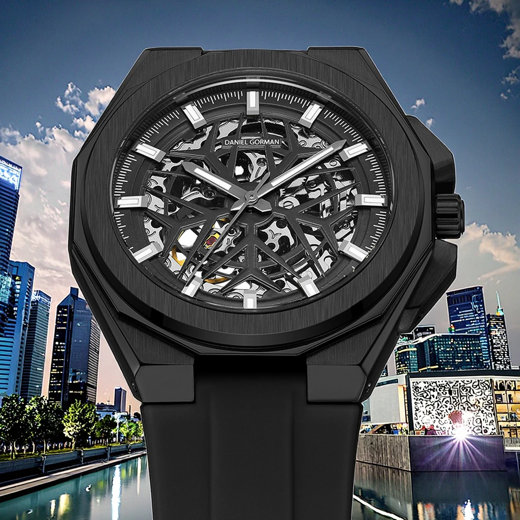 Explosions Trends Leisure Fully Automatic Luxury Mechanical Watches Original Designer Wristwatch Time-Telling Accessory 8110