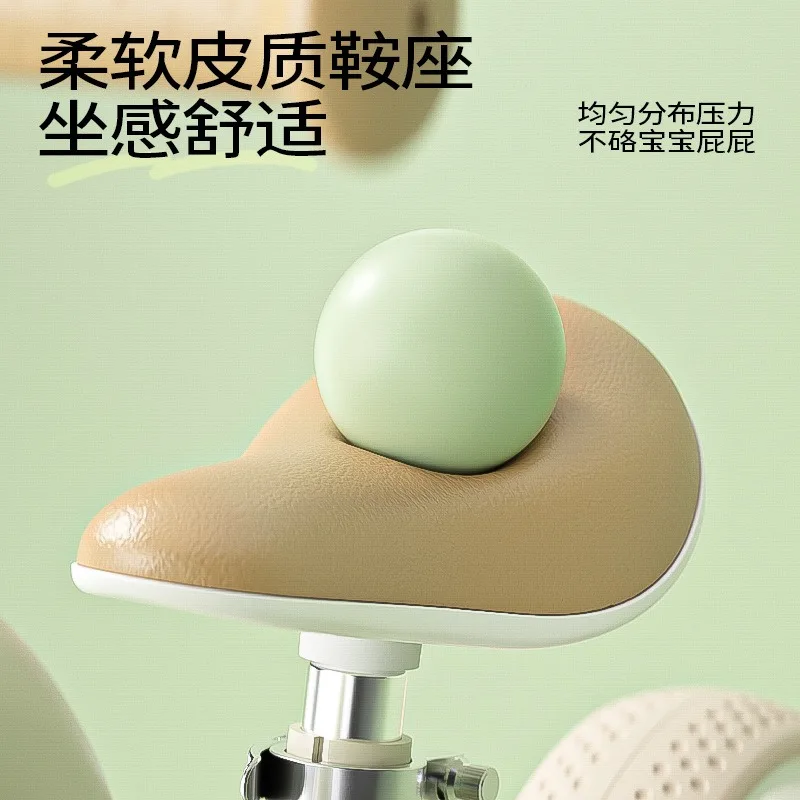 New children's multi-functional balance car tricycle music light anti-rollover 2-6 years old boy and girl baby toy car