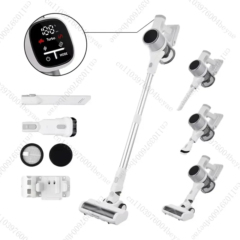 Household Hard Floor Pet Hair Cleaning Vacuum Cleaner Brushless Cordless Stick Height 15kPa Suction Bagless Battery