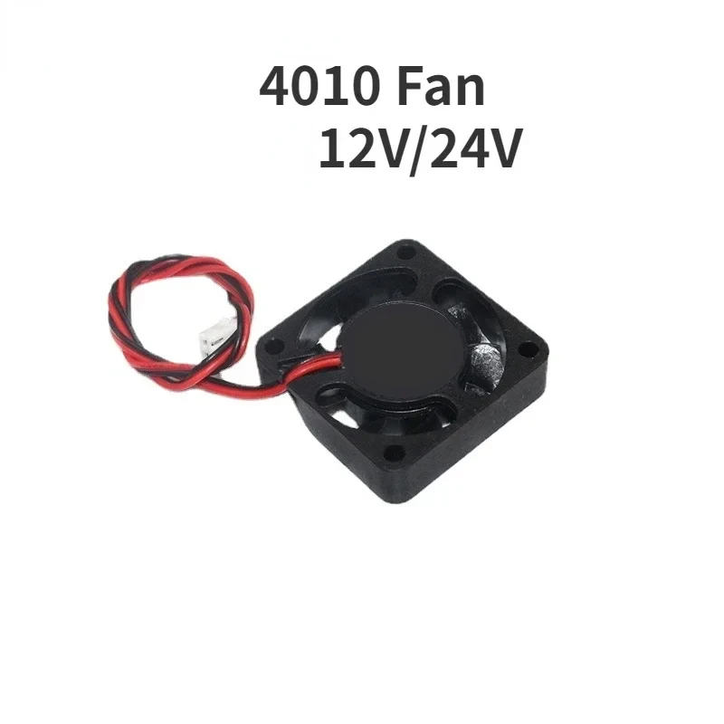 3D Printer Cooling Fan,4010 Blower 40X40X10mm Hydraulic Bearing Brushless DC 12v 24v Cooling Fans for 3D Printer with 30cm Line